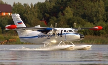 ФОТО: Самолет L-410UVP-E20 на поплавках приступил к испытаниям