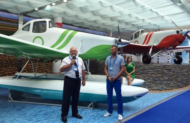 На Гидроавиасалоне состоялась премьера Т-500А на поплавковом шасси