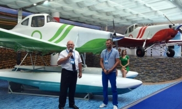 На Гидроавиасалоне состоялась премьера Т-500А на поплавковом шасси