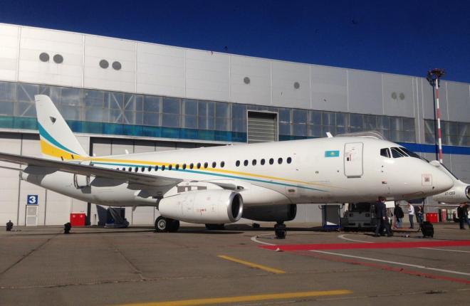 ФОТО: До RUBAE впервые долетел Sukhoi Business Jet иностранного оператора