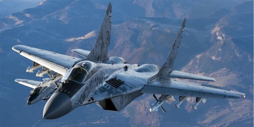Под Егорьевском упал истребитель МиГ-29УБ