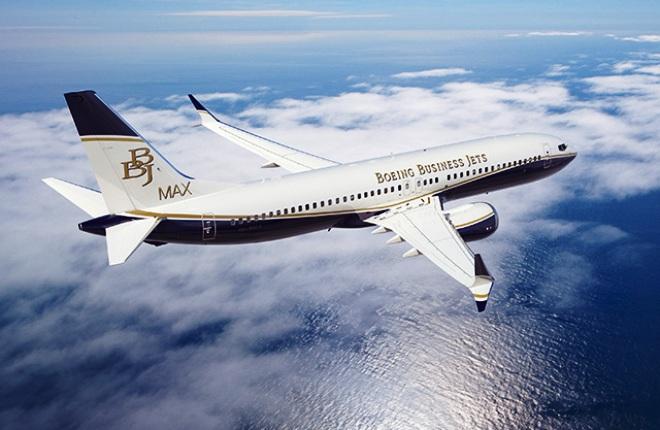 Деловая версия самолета Boeing 737MAX поставлена первому клиенту