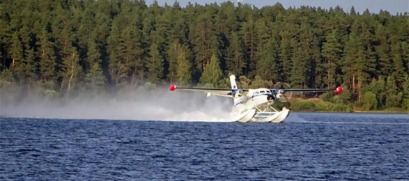 В ЦАГИ самолёт Л-410 испытали  на поплавках