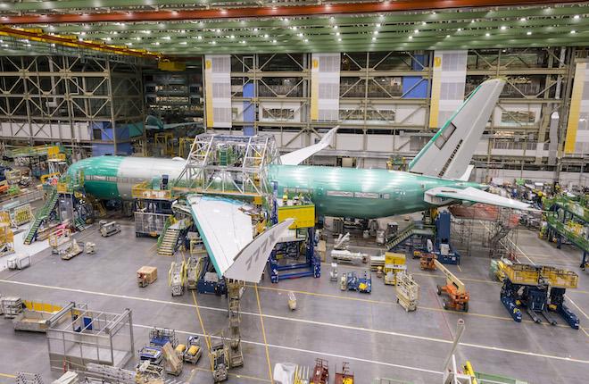 ВИДЕО: Собран первый прототип Boeing 777X