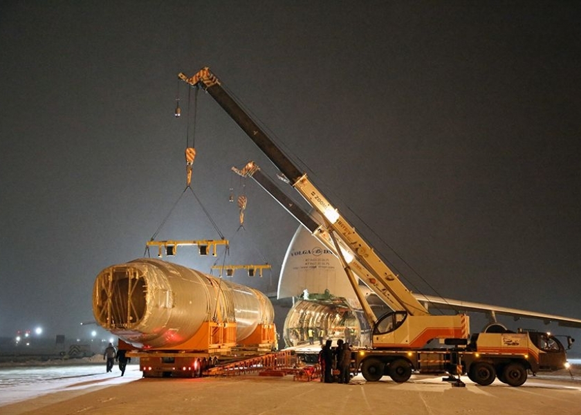 Фюзеляж самолёта МС-21-300 доставлен в ЦАГИ