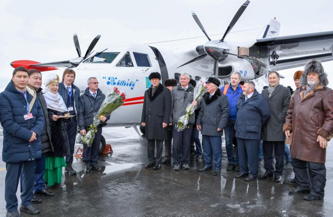 ФОТО: Казахстанская авиакомпания «Жетысу» получила два L-410UVP-E20