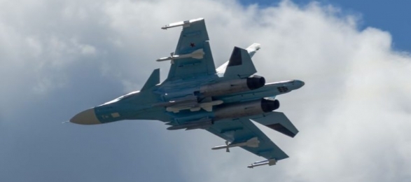Два Су-34 столкнулись в воздухе на Дальнем Востоке