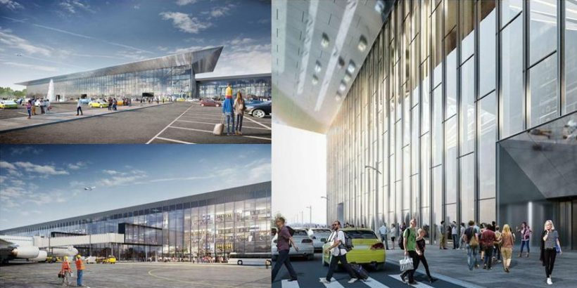 В Толмачёво выбрали архитектурную концепцию нового терминала