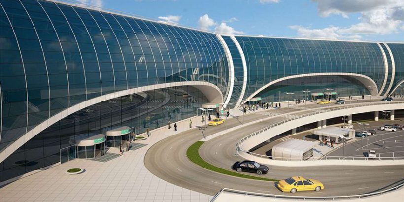 Аэропорт Домодедово открыл часть двухуровневой развязки