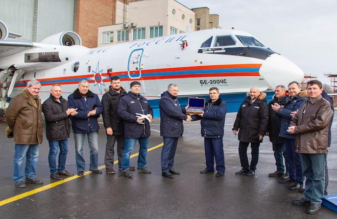 МЧС России получило последний Бе-200
