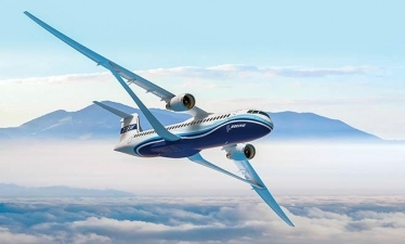 Boeing делает высокоплан с подкосами