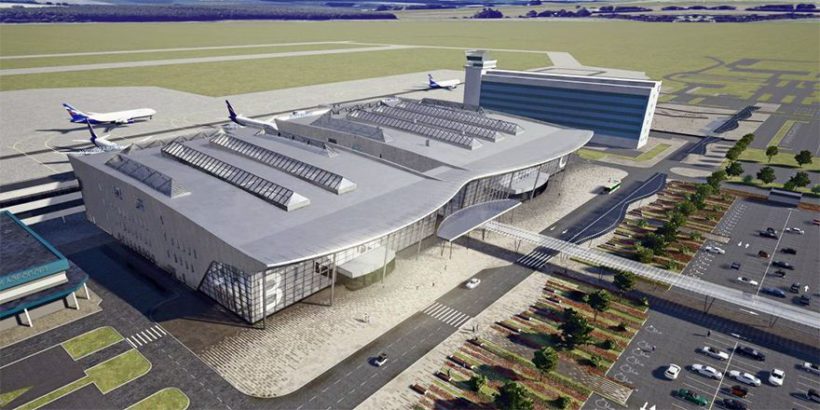 В Хабаровске продолжается строительство нового аэровокзала