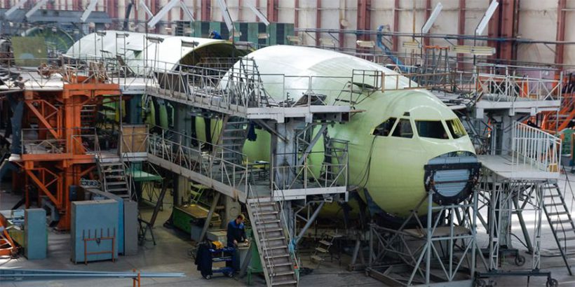 На ВАСО первый Ил-96-400М обретает свою окончательную форму
