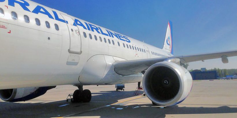 Самолёт «Уральских авиалиний» по пути в Париж сел в Калуге
