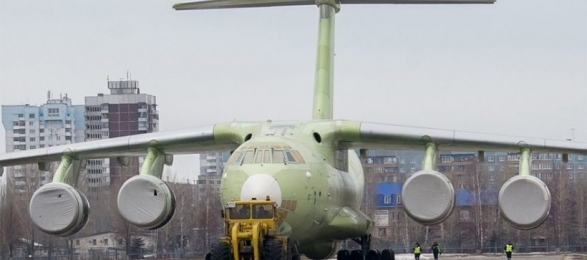 Очередной серийный Ил-76МД-90А передан на покраску