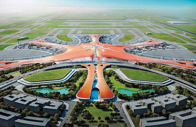 Новый пекинский аэропорт принял первые пассажирские самолеты