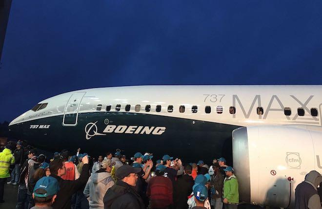 Boeing завершил доработку улучшений для самолета 737MAX