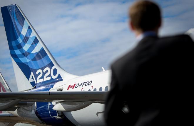 Airbus A220 сертифицируют в России в 2019 году