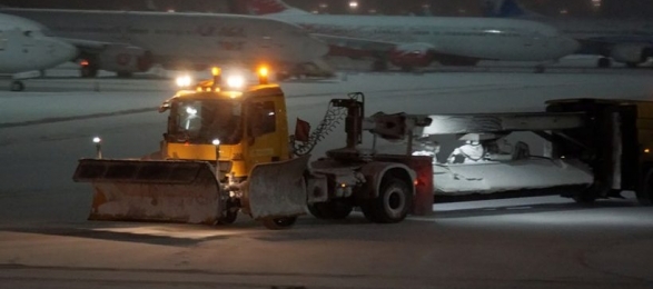 Из-за плохой очистки снега в Ульяновске произошёл инцидент с SSJ100