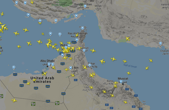 Авиакомпании приостанавливают полеты над Ираном