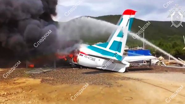 В Бурятии Ан-24 совершил аварийную посадку