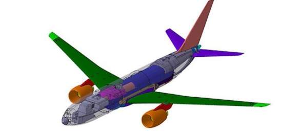 ЦАГИ разрабатывает концепт скоростного самолёта увеличенной дальности полёта