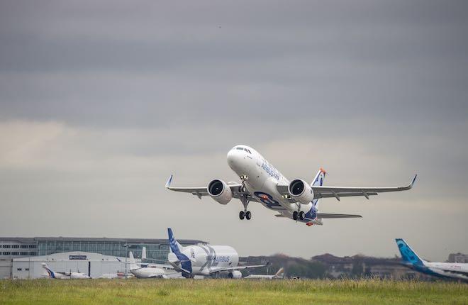 Airbus может увеличить темп выпуска узкофюзеляжных самолетов в 2022-2023 гг.