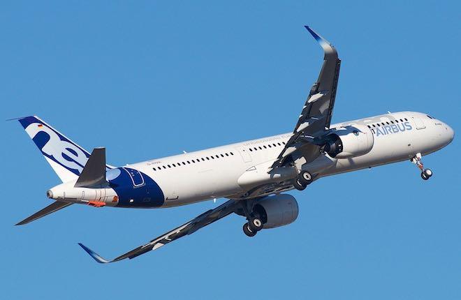 Airbus разработает обновление ПО системы управления Airbus A321neo
