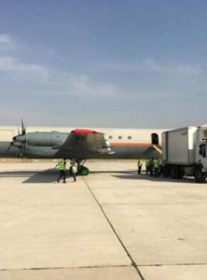 Казахстанская компания начала возить грузы на самолете Ил-18