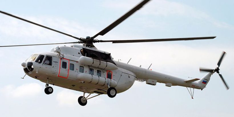 Республика Тыва получила второй в этом году вертолёт Ми-8МТВ-1