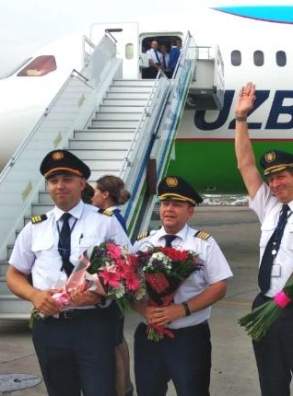Uzbekistan Airways получила пятый Dreamliner