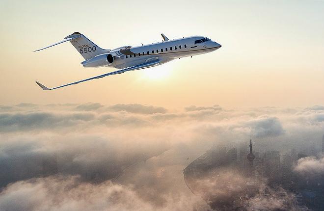 Bombardier получил первый заказ на Global 5500