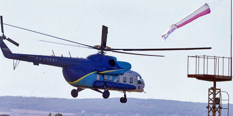 Санитарная авиация получит три новых вертолёта Ми-8АМТ