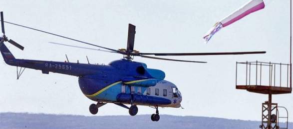 Санитарная авиация получит три новых вертолёта Ми-8АМТ