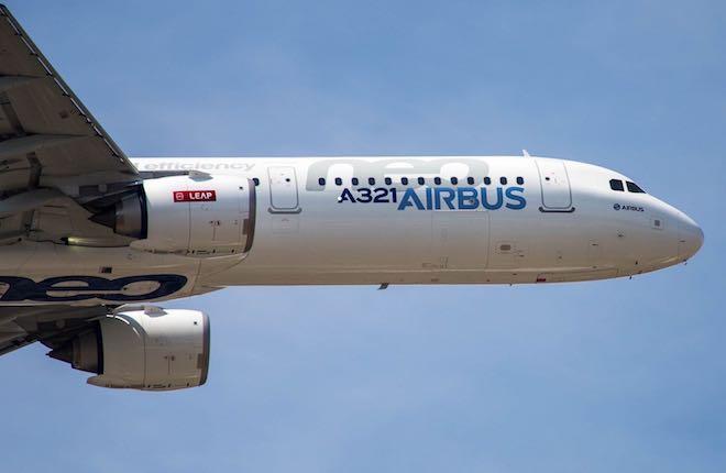 Операторов A321neo предупредили о возможности достижения самолетами чрезмерного тангажа