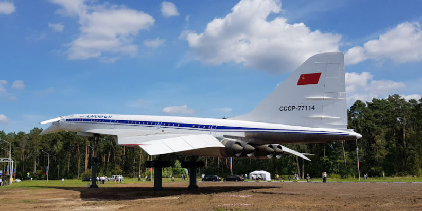 В Жуковском открыт мемориал самолёту Ту-144