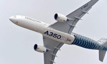 Airbus покажет A350 c "умным салоном"