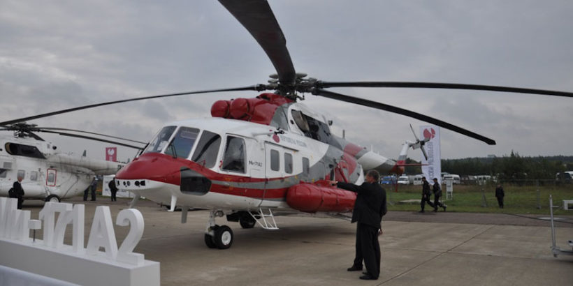 МАКС-2019: конвертируемый вертолёт Ми-171А2 в лётной программе