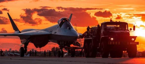 МАКС-2019: Су-57 в небе и на земле