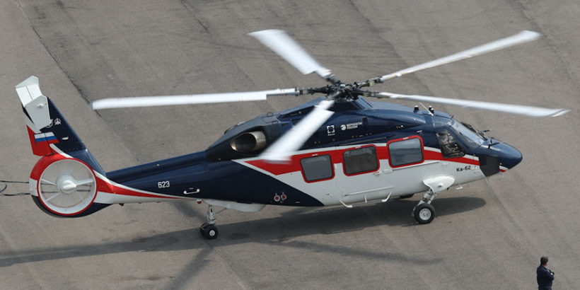 На ВЭФ подписано несколько договоров по вертолёту Ка-62