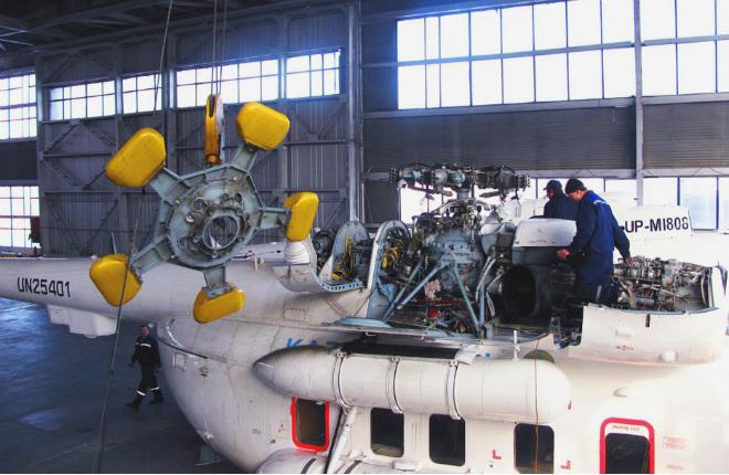 Вертолеты Ми-8 начнут собирать в Алма-Ате в 2020 г.