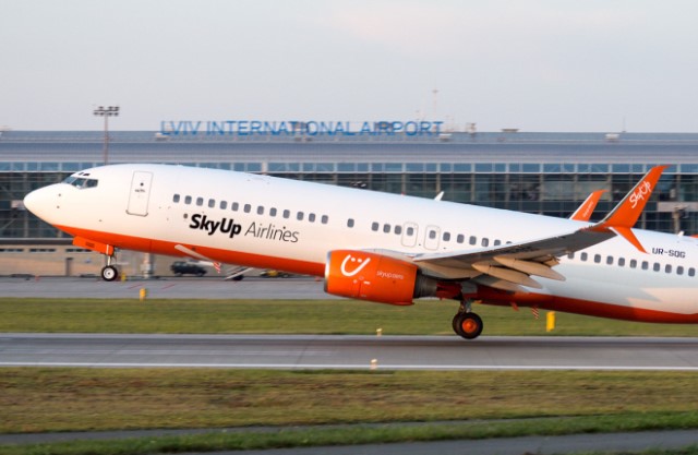 Авиакомпания SkyUp получила девятый Boeing 737NG