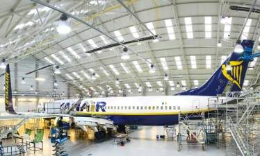 Ryanair отправит самолеты на техобслуживание на Ближний Восток