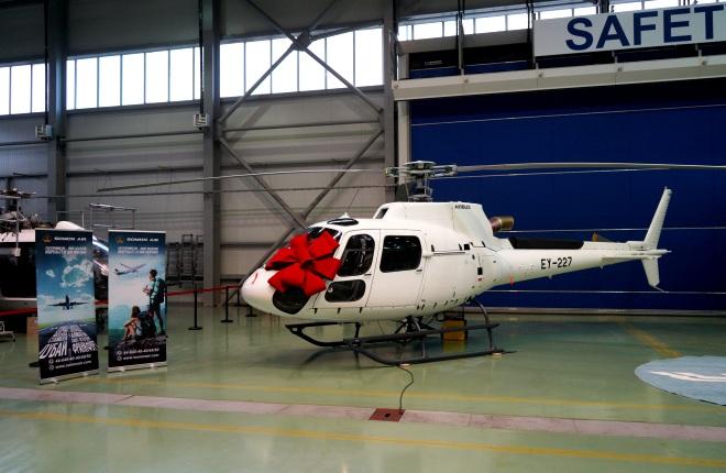 Парк таджикистанской Somon Air пополнился вертолетом