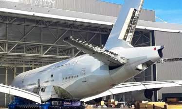 Провайдер Tarmac Aerosave утилизировал первый самолет Airbus A380
