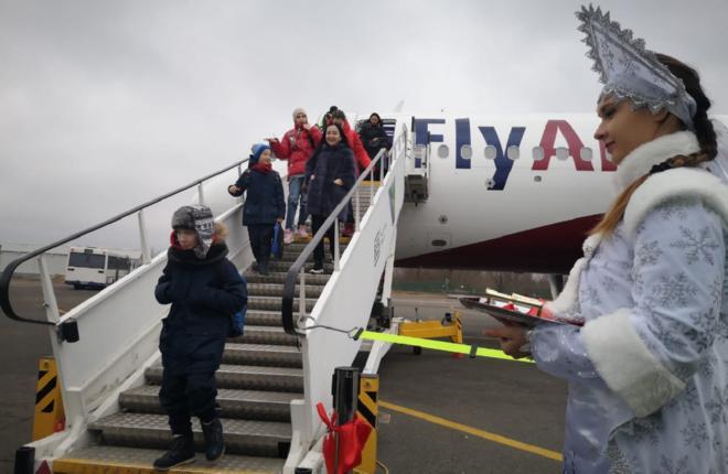 Лоукостер FlyArystan выполнил первый международный рейс