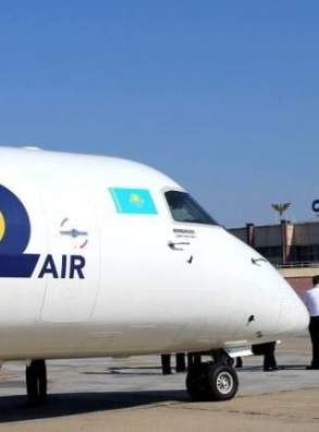 Пассажиропоток авиакомпании Qazaq Air по итогам 2019 года вырос на четверть