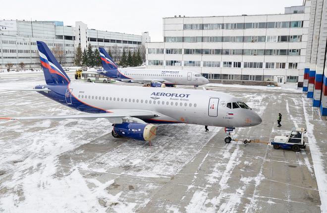 В Ульяновске подготовили первый самолет Superjet 100 из новой партии для 