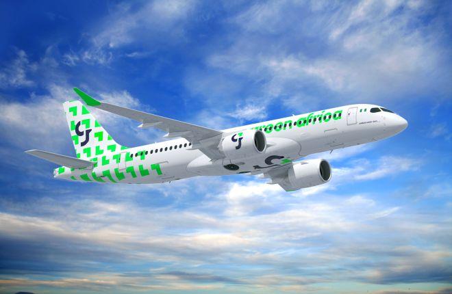 GTLK Europe сдаст в аренду три A220 авиакомпании Green Africa Airways