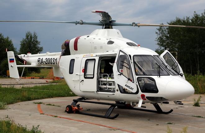 ГТЛК получила партию вертолетов «Ансат» для санавиации